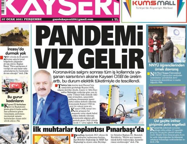 Nuh Naci Yazgan Üniversitesi Mühendislik Fakültesi İnşaat Mühendisliği Bölümü Öğrencileri Gönüllülük Dersi Kapsamında Üniversite Öğr. Gör. Ümit YALDIZ’ın Liderliğinde Kayseri Halkını Covid-19 Pandemisine Karşı Bilinçlendirdi.