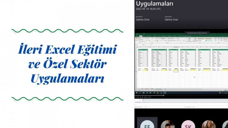 Nuh Naci Yazgan Üniversitesi Endüstri Mühendisliği Bölümü ve Yataş Grup'un işbirliği ile gerçekleştirilen