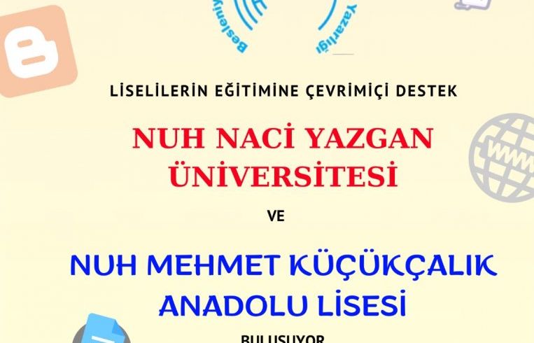 Endüstri Mühendisliği Bölümü  Arş. Gör. Sabiha ÜNAL EYİ, Nuh Mehmet Küçükçalık Anadolu Lisesi öğrencilerine interaktif eğitim araçlarını anlatmıştır.